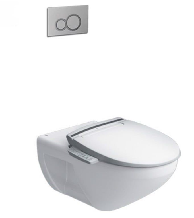  Bàn Cầu Treo Tường Điện Tử INAX AC-23P+CW-KB22AVN/BW1 