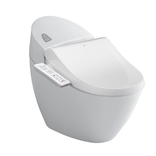  Bàn Cầu Một Khối Kèm Nắp Rửa Điện Tử AC-2700+CW-H18VN 