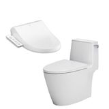  Bàn Cầu Một Khối Kèm Nắp Rửa Điện Tử AC-912+CW-H17VN 