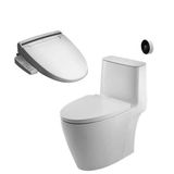  Bàn Cầu 1 Khối Xả Cảm Ứng Kèm Nắp Rửa Điện Tử ACT-902/CW-KB22AVN 