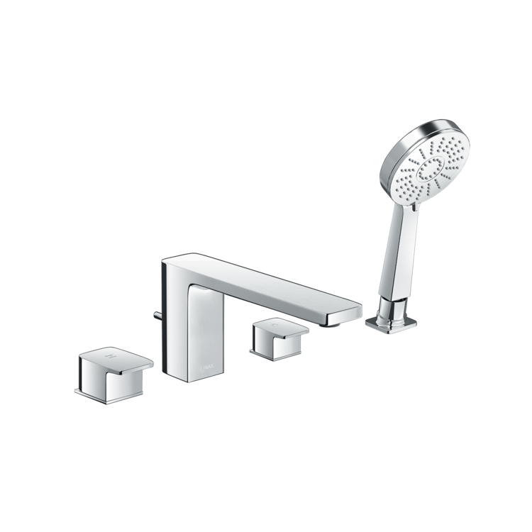  Vòi Sen Tắm Gắn Bồn Inax BFV-5013S Nóng Lạnh 