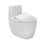  Bàn Cầu Một Khối Kèm Nắp Rửa Điện Tử AC-1052+CW-H18VN 