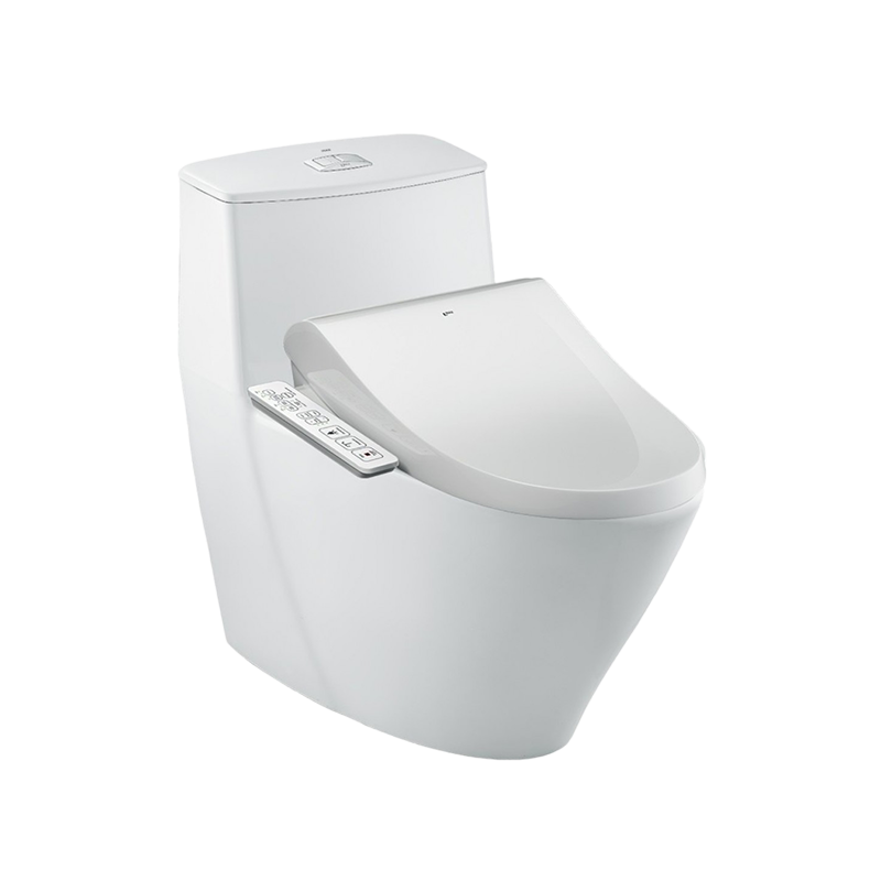  Bàn Cầu Một Khối Kèm Nắp Rửa Điện Tử AC-919R+CW-H18VN 