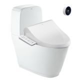  Bàn Cầu 2 Khối Xả Cảm Ứng ACT-832+CW-H18VN Nắp Rửa Điện Tử 