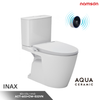  Bàn Cầu 2 Khối Xả Cảm Ứng ACT-602+CW-S32VN Nắp Rửa Cơ 