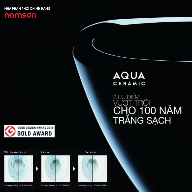  Bàn Cầu Một Khối AC-969VN-2 