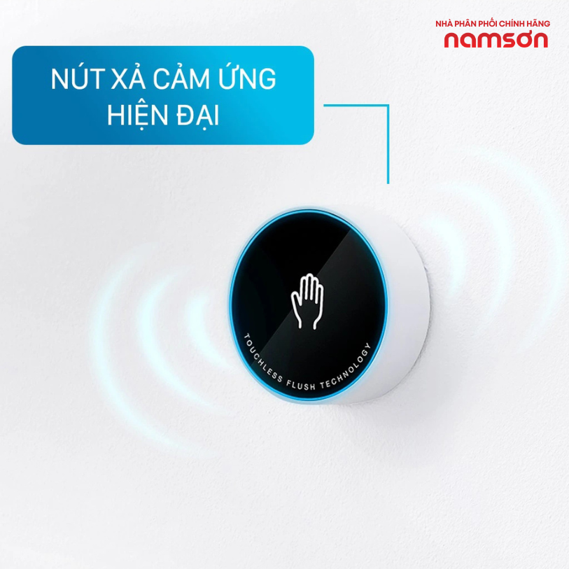  Bàn cầu 2 khối Xả Cảm Ứng ACT-832VN 