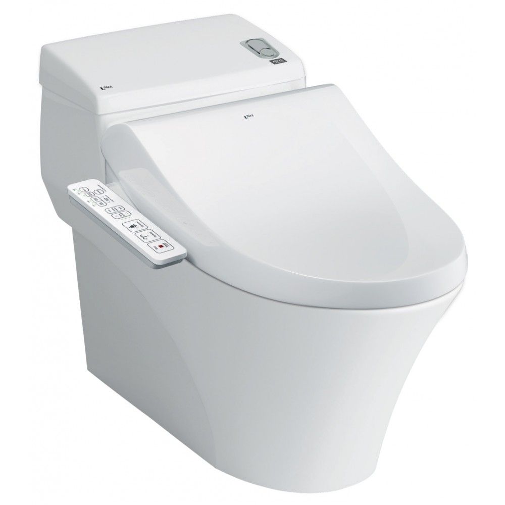  Bàn Cầu Một Khối Kèm Nắp Rửa Điện Tử AC-1008R +CW-H18VN 