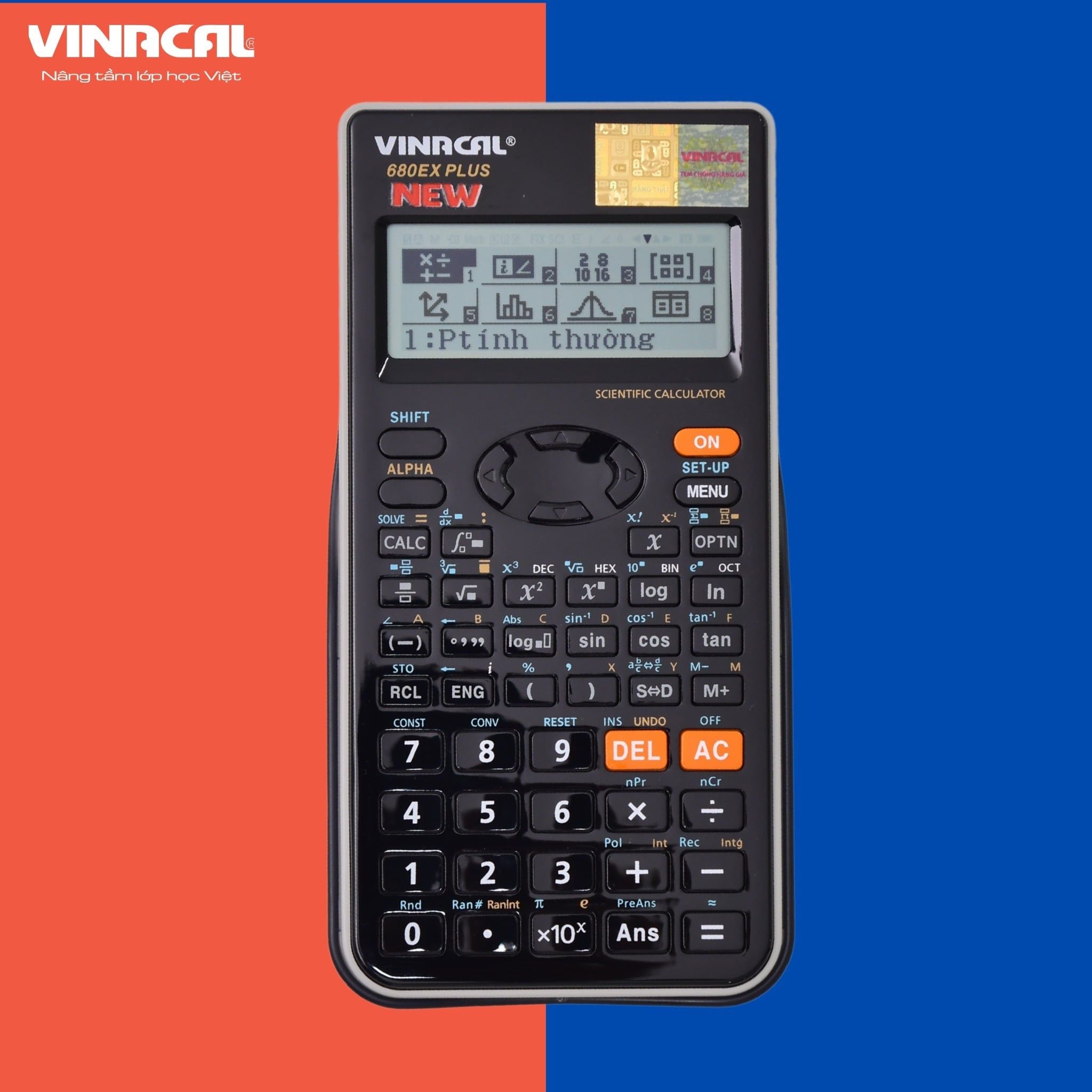  MÁY TÍNH VINACAL 680EX PLUS II - TÍNH LÃI SUẤT 
