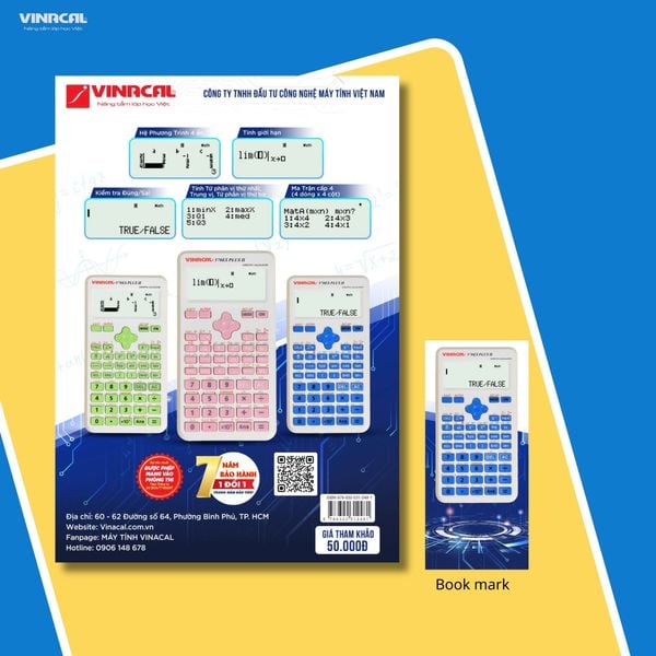  SÁCH GIẢI TOÁN VỚI MÁY TÍNH VINACAL 570ES PLUS II 