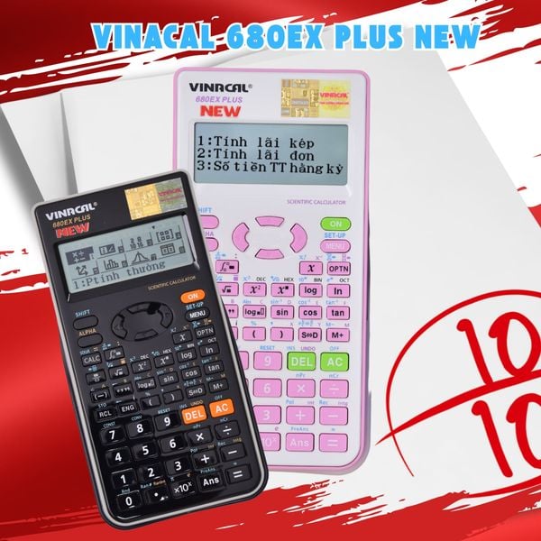  MÁY TÍNH VINACAL 680EX PLUS II - TÍNH LÃI SUẤT 