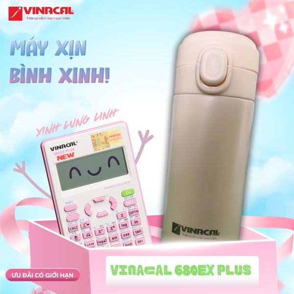  MÁY TÍNH VINACAL 680EX PLUS II - TÍNH LÃI SUẤT 