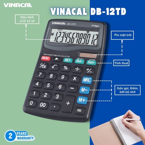  MÁY TÍNH VINACAL DB-12TD 