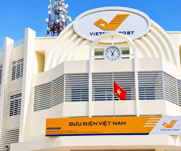  Đồng hồ tháp bưu điện VNPT Gia Lai 