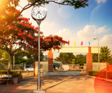  Cột đồng hồ tại trường học THPT Nguyễn Trãi Đồng Nai 