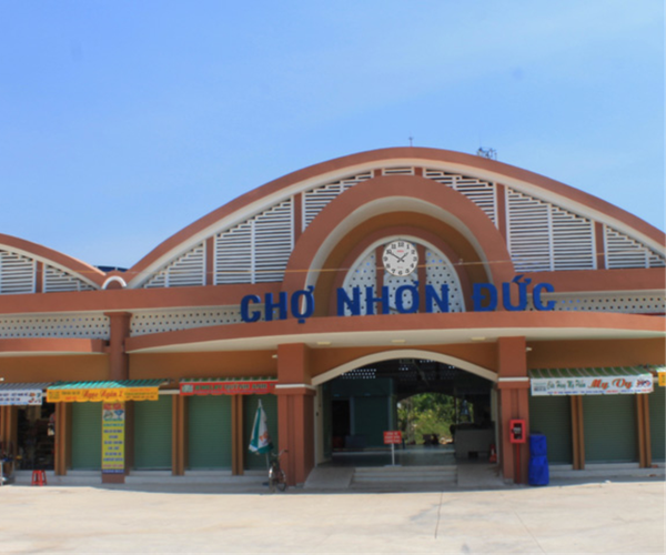  Đồng hồ công cộng chợ Nhơn Đức Hồ Chí Minh 
