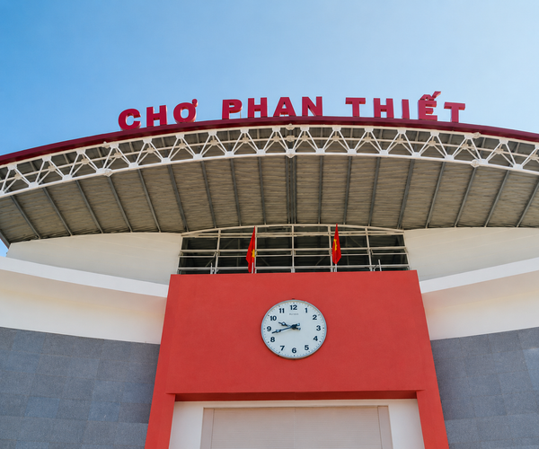  Đồng hồ công cộng Chợ Phan Thiết, Bình Thuận 
