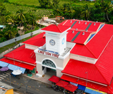  Tháp đồng hồ chợ Tân Trụ Long An 
