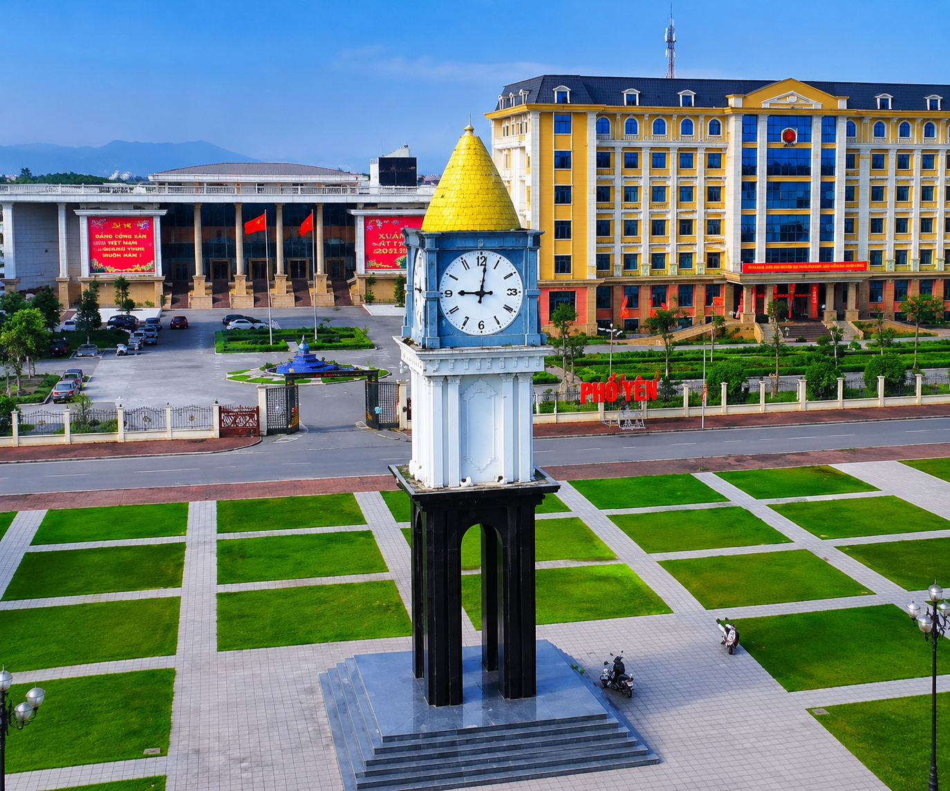  Cột đồng hồ quảng trường Phường Bắc Giang - Bắc Ninh 