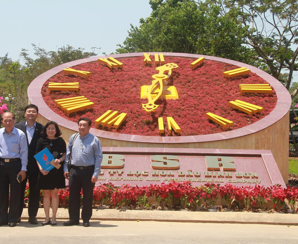  Đồng hồ hoa cty Lọc Dầu Bình Sơn 
