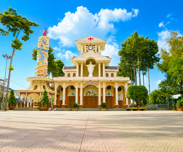  Đồng hồ nhà thờ Giáo Xứ Thái Hiệp Hồ Chí Minh 