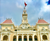  Đồng hồ công cộng tòa nhà Uỷ ban nhân dân TP Hồ Chí Minh 