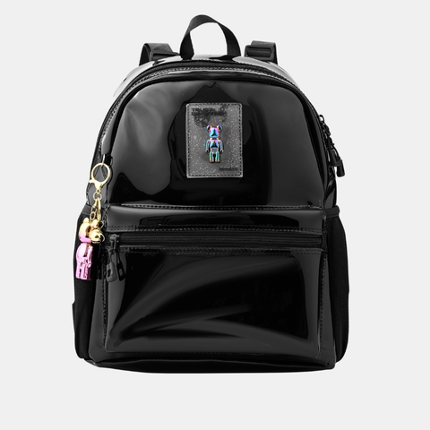 Balo teen Mr Vui BLTEEN 1021 balo thời trang cho nữ (31 x 28 x 13 cm) - móc khóa ngẫu nhiên