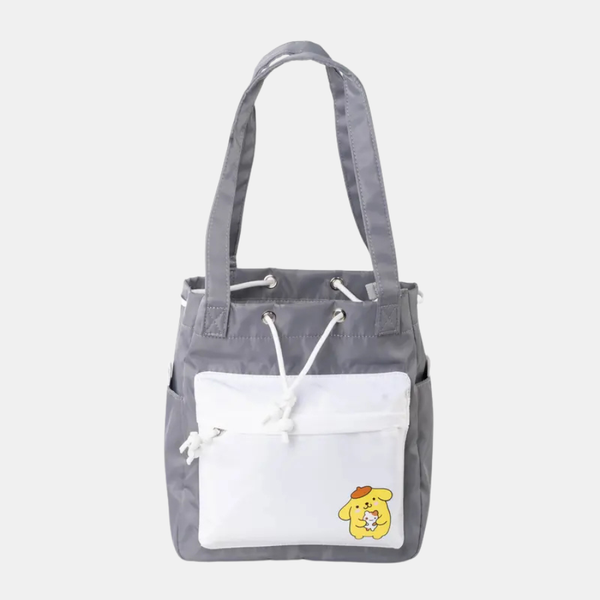 Túi Tote Mr Vui 004 vải dù cho nữ dây buộc đeo chéo Hàn Quốc chống thấm nước đi làm, đi học, du lịch