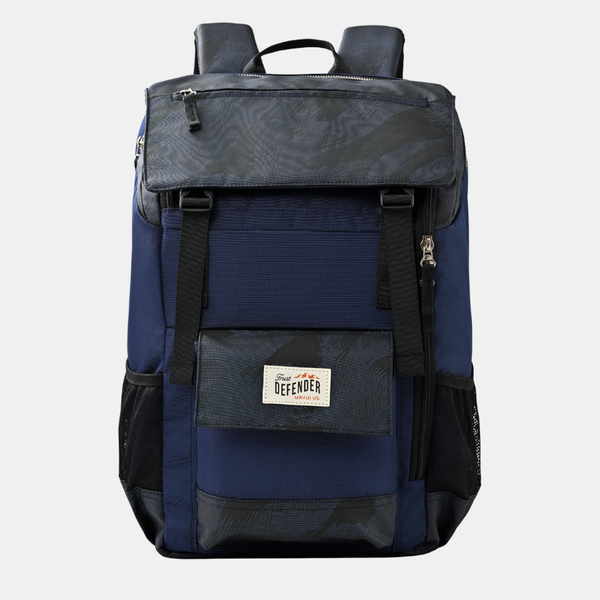 Balo du lịch Mr Vui BLDL 987, cặp thời trang nam nữ unisex phong cách basic màu đen đi chơi, đi làm