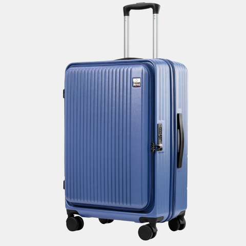 Vali nhựa Mr Vui VLC205 size 24 inch vali ký gửi thời trang (64 x 41 x 33 cm)
