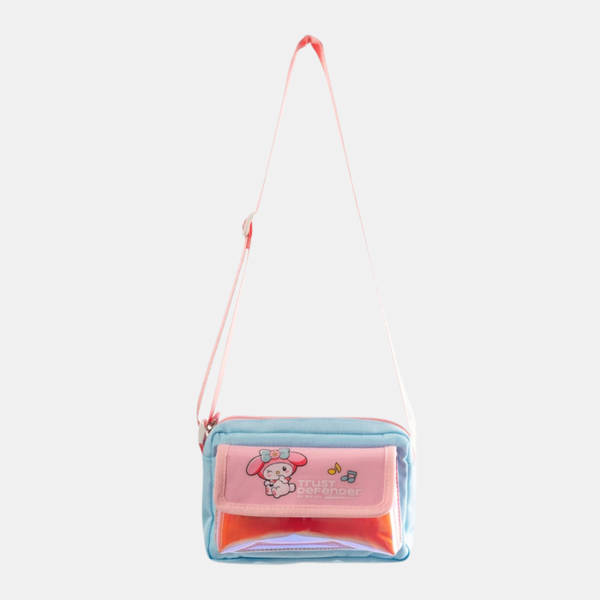 Túi đeo chéo Mr Vui túi mini cho bé trai, bé gái unisex in hình dễ thương đi chơi, đi học TDC 011
