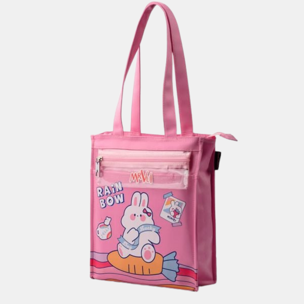 Túi xách cho bé Mr Vui TC002 phù hợp đi học thêm, đi chơi (31 x 27 x 8 cm)