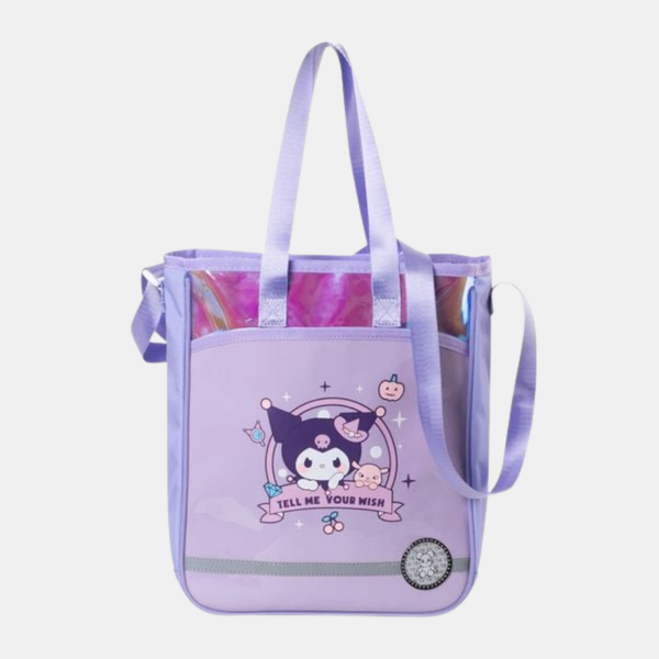 Túi Tote trẻ em Mr Vui 003 dây buộc chéo Hàn Quốc chống thấm nước đi học, du lịch, đi chơi cho bé