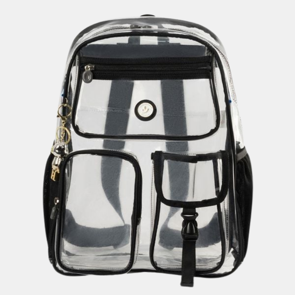 Balo thời trang Mr VUI balo trống suốt unisex cho nam nữ style hàn quốc ullzang BLTEEN 1009