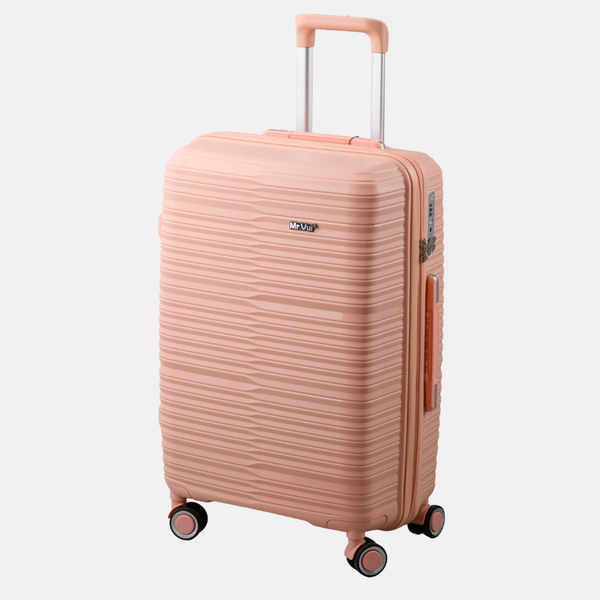 Vali nhựa Mr Vui VLC 212 size 24 inch, xách tay, ký gửi thời trang, chống thấm nước, nhựa cao cấp