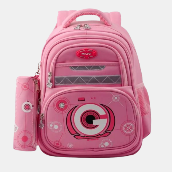 Balo thời trang Mr Vui cho bé học cấp 1, cặp sách học sinh in hình dễ thương, cute BLH 961