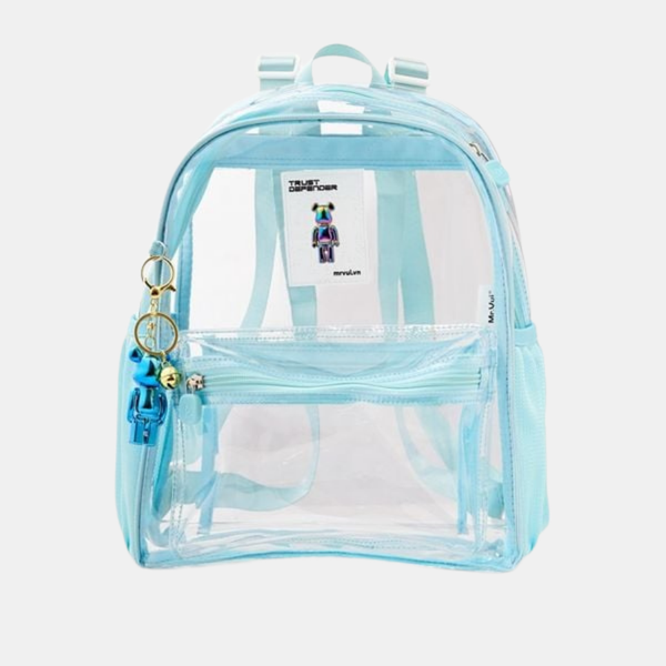 Balo mini Mr Vui BLTEEN 1022, balo trong suốt thời trang nữ chống thấm nước cho học sinh, sinh viên