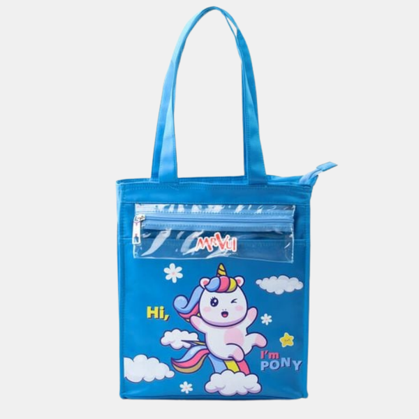 Túi xách cho bé Mr Vui TC002 phù hợp đi học thêm, đi chơi (31 x 27 x 8 cm)