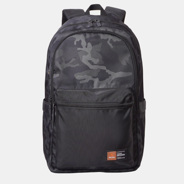 Balo du lịch Mr Vui BLLT 1039, cặp laptop nam chống thấm cho học sinh, sinh viên họa tiết camo