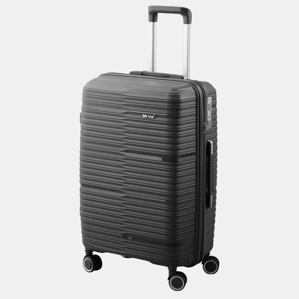 Vali nhựa Mr Vui VLC 212 size 24 inch, xách tay, ký gửi thời trang, chống thấm nước, nhựa cao cấp
