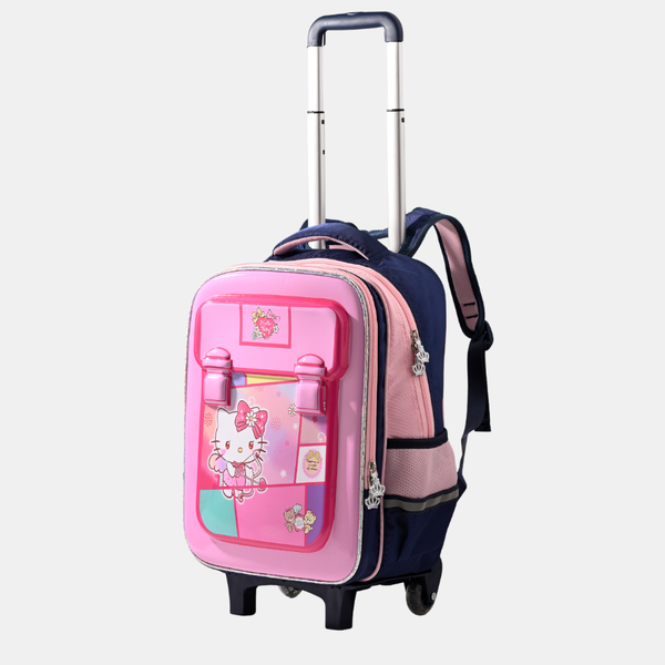 Balo cần kéo Mr Vui 992 in hình dễ thương cho bé cấp 1, học sinh tiểu học chống thấm cao cấp