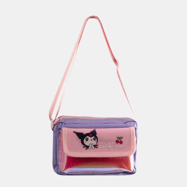 Túi đeo chéo Mr Vui túi mini cho bé trai, bé gái unisex in hình dễ thương đi chơi, đi học TDC 011