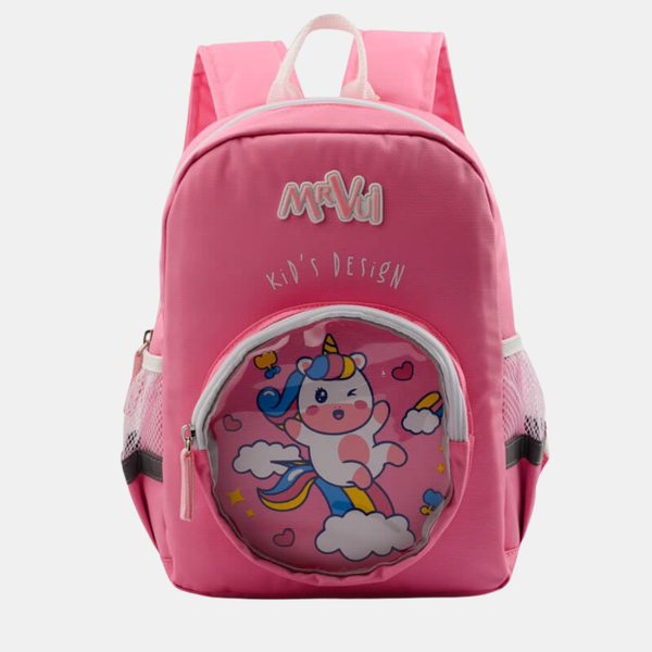Balo mẫu giáo Mr Vui BLH 935 hình ảnh dễ thương (28 x 22 x 13 cm)