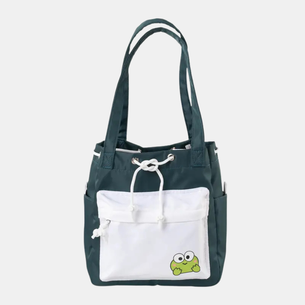 Túi Tote Mr Vui 004 vải dù cho nữ dây buộc đeo chéo Hàn Quốc chống thấm nước đi làm, đi học, du lịch