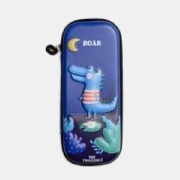 Hộp viết, Hộp bút học sinh Mr.Vui BVH 001 có khoá kéo chống thấm chất liệu vải cao cấp dày dặn