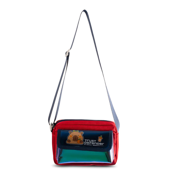 Túi đeo chéo Mr Vui túi mini cho bé trai, bé gái unisex in hình dễ thương đi chơi, đi học TDC 011