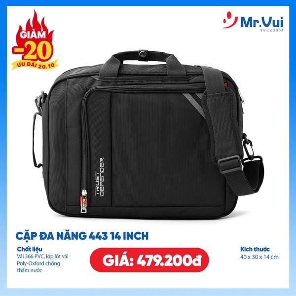 Cặp đa năng CDN 443 - 14 inch - Trust Defender