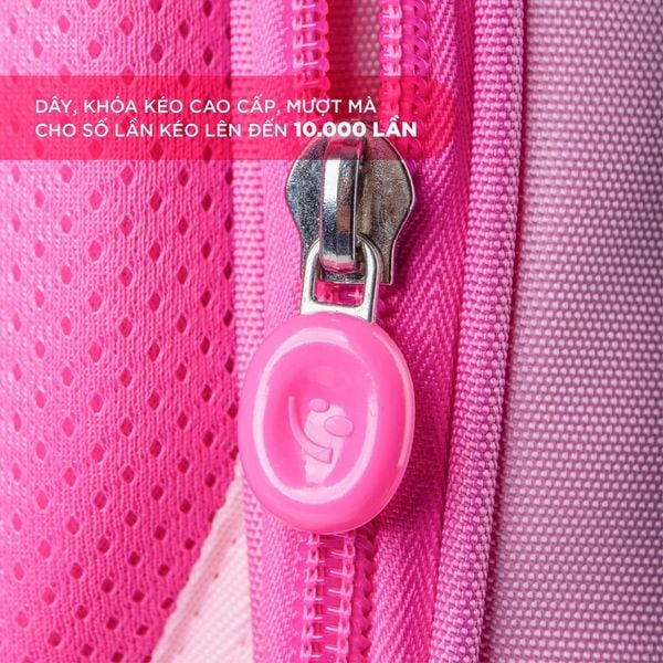 Balo chống gù cấp 1 Mr Vui hình hoạt hình dễ thương cho bé trai bé gái, quai trợ lực, chống nước, học sinh tiểu học 1038