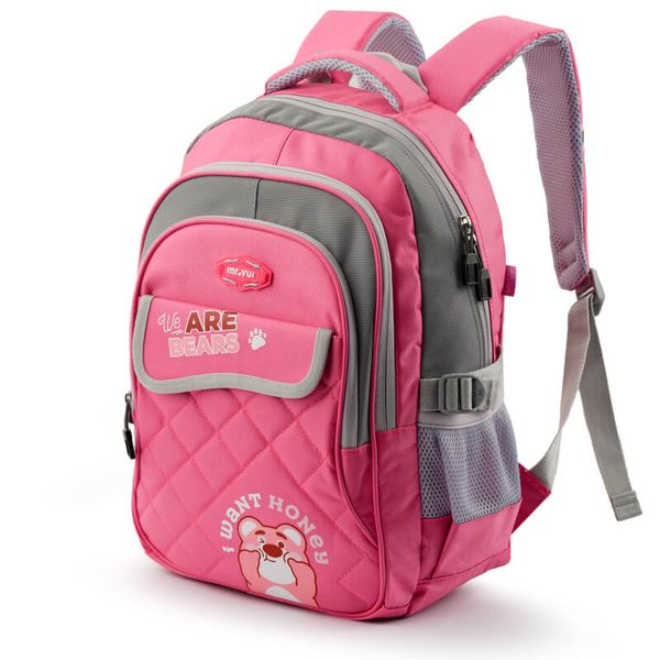 Balo thời trang Mr Vui cho bé học cấp 1, cặp sách học sinh in hình dễ thương, cute BLTEEN 1004
