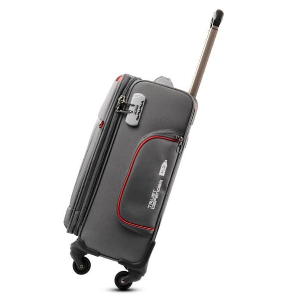 Vali vải Mr Vui VLM 204 - 19 inch xách tay đơn giản và thanh lịch (55 x 26 x 36 cm), Bảo Hành 2 Năm